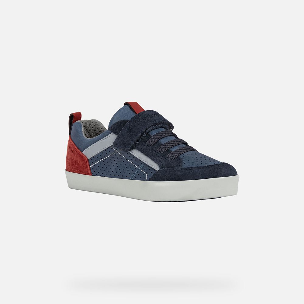 Geox Sneakers Navy Kilwi - Geox Boys Shoes - NQTZIW052